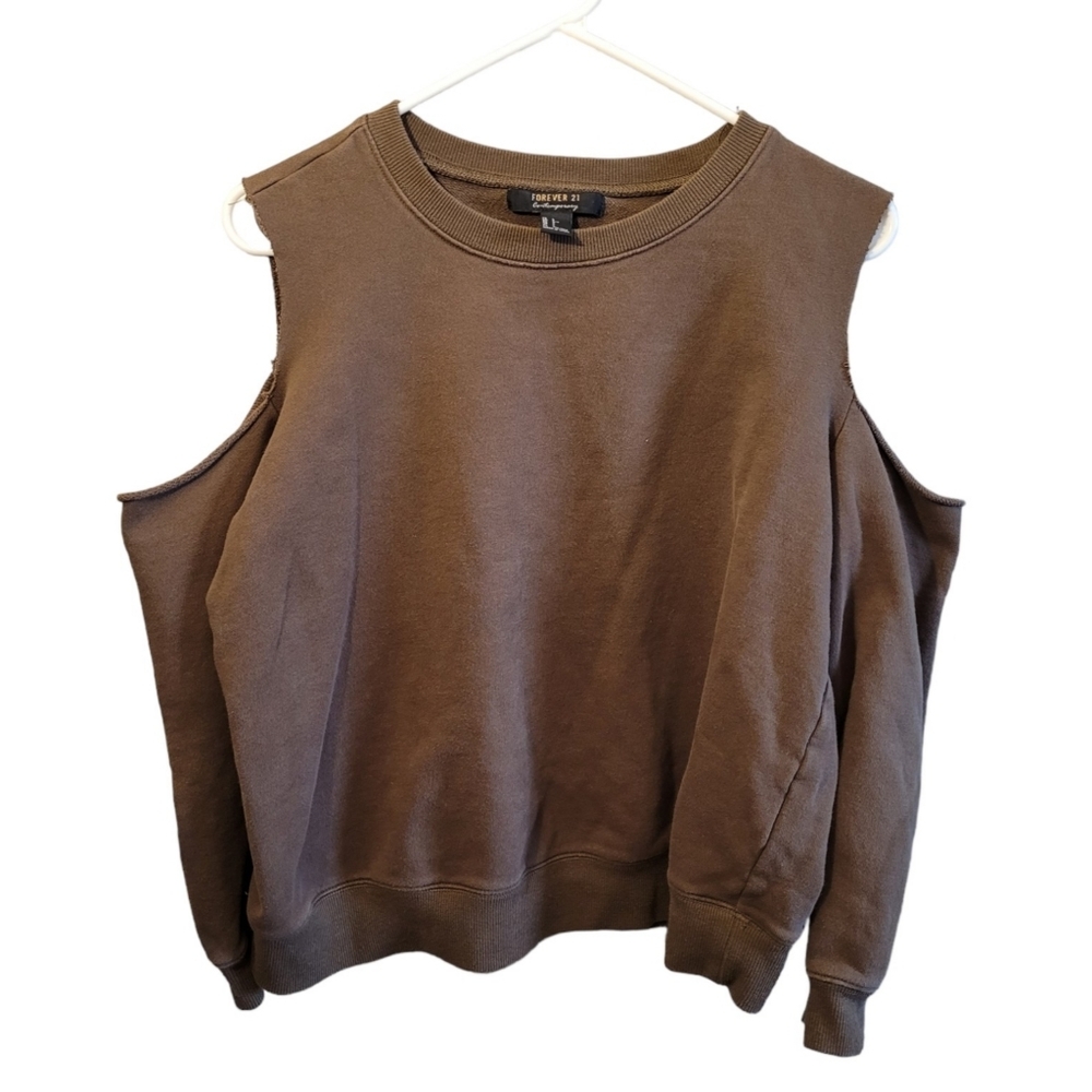 Forever 21 Cold Shoulder Sweater